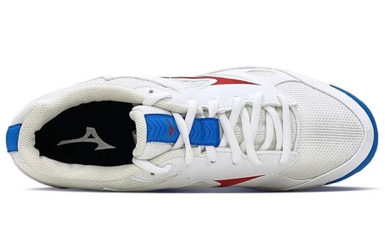 Для бега Mizuno Cyclone Speed Anti-Slip And Wear-Resistant Breathable Low-Top Training Shoes Unisex White Blue Red V1GA218125