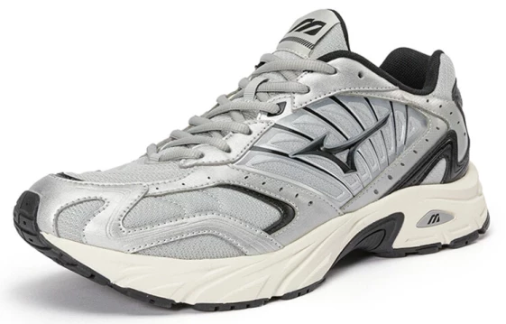 Для бега Mizuno Fiyi 2k Casual Retro Silver Gray Black D1GH223703