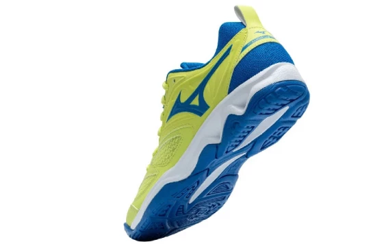 Для бега Mizuno Dynablitz Cushioning Wear-Resistant Low-Top Training Shoes Unisex Green Blue White V1GA212161