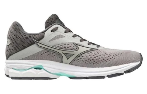 Для бега Mizuno Cushioned Wear-Resistant Breathable Low-Top Running Shoes Women's Gray J1GD190338