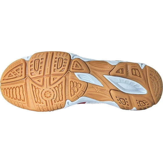 Для бега Mizuno Breathable Lightweight Moisture-Wicking Low-Top Training Shoes Unisex White Red V1GA218121