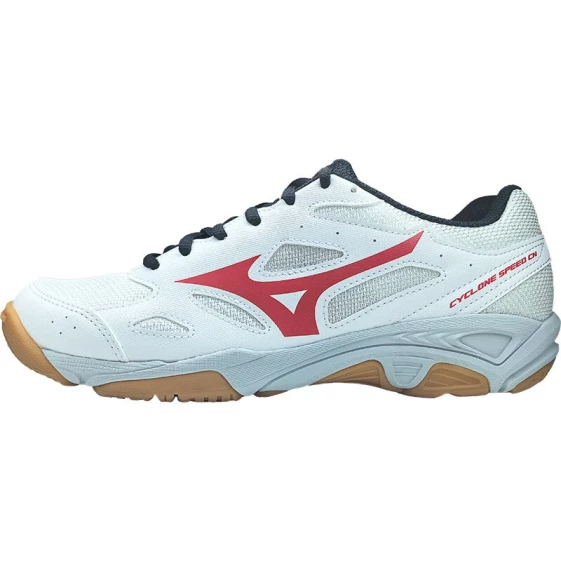 Для бега Mizuno Breathable Lightweight Moisture-Wicking Low-Top Training Shoes Unisex White Red V1GA218121