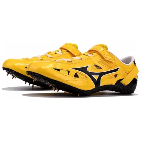 Для бега Mizuno Lightning Bird Upgraded Anti-Slip Wear-Resistant Low-Top Running Shoes Unisex Yellow U1GR215544