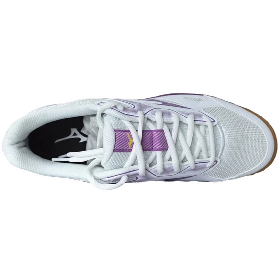 Для бега Mizuno Sky Blaster Impact-Resistant Low-Top Training Shoes Unisex White/Purple 71GA234642