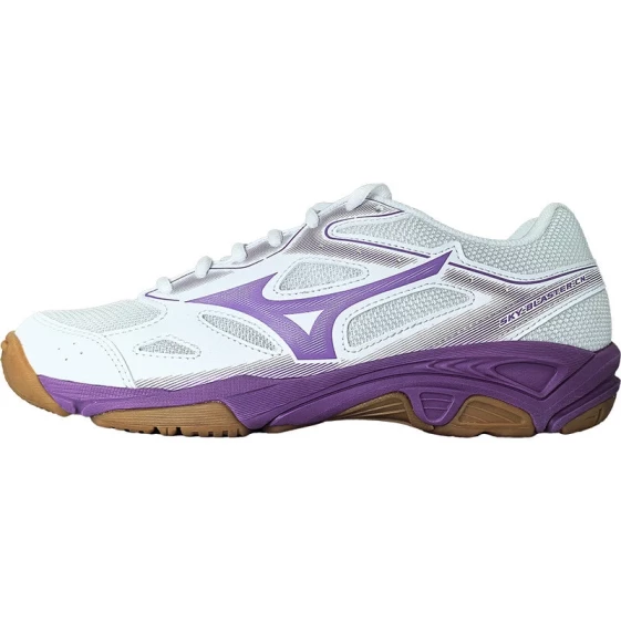 Для бега Mizuno Sky Blaster Impact-Resistant Low-Top Training Shoes Unisex White/Purple 71GA234642