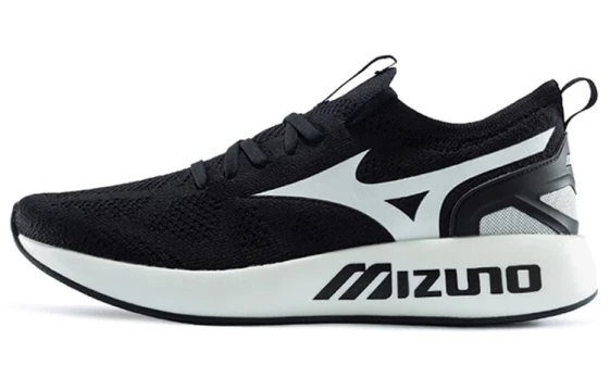 Для бега Mizuno Pi Knit Low top 'Black And White' D1GH202401