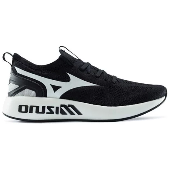 Для бега Mizuno Pi Knit Low top 'Black And White' D1GH202401