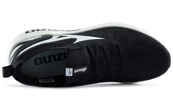 Для бега Mizuno Pi Knit Low top 'Black And White' D1GH202401