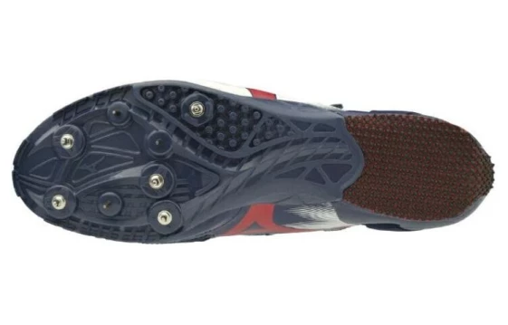 Для бега Mizuno GEO SPRINT 4 Cushioning Wear-Resistant Low-Top Running Shoes Unisex Red Blue White U1GA201018