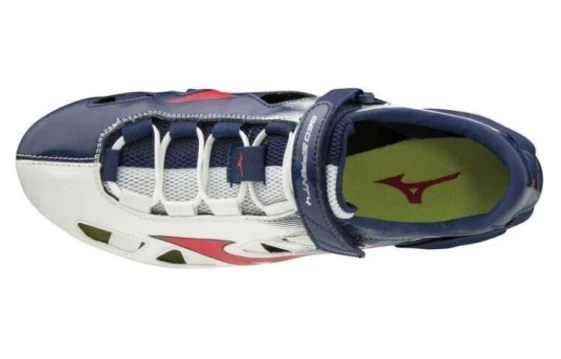 Для бега Mizuno GEO SPRINT 4 Cushioning Wear-Resistant Low-Top Running Shoes Unisex Red Blue White U1GA201018