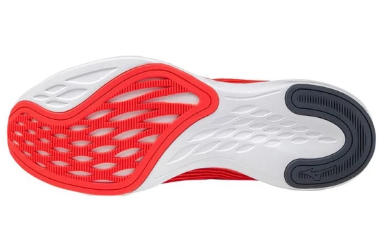 Для бега Mizuno Wave Shadow 4 Anti-Slip Wear-Resistant Breathable Lightweight Low-Top Running Shoes Men's Red J1GC203021