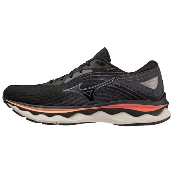 Для бега Mizuno Wave Sky 6 'Black Hot Coral' Women's J1GD220222