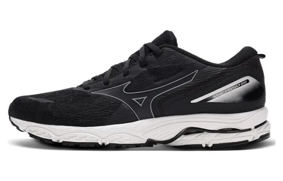 Для бега Mizuno Prodigy 5 Cushioned Slip-Resistant Breathable Low-Top Training Running Shoes Men's Black Gray J1GC231002