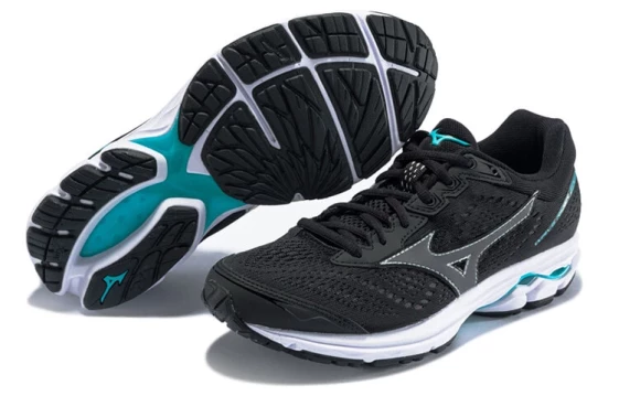 Для бега Mizuno Rider 22 Black/Blue Women's J1GD183110