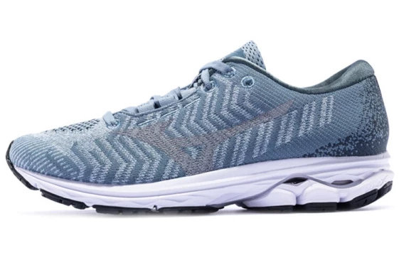 Для бега Wave Rider Women's Mizuno Waveknit 3 'Grey Blue' Women's J1GD192939