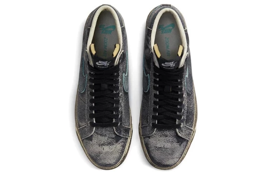 Кроссовки Nike Blazer Mid Faded Black DA1839-001