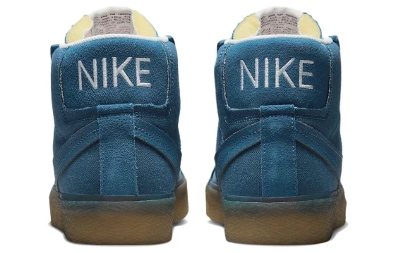 Кроссовки Nike Sb Zoom Blazer Mid Prm Plus Green Abyss Gum DV5468-300