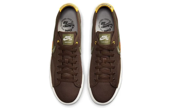 Кроссовки Nike Sb Blazer Court Daan Van Der Linden Baroque Brown CZ5605-200