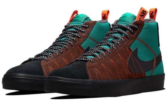 Кроссовки Nike Sb Zoom Blazer Mid Prm Noble Green DC8903-300