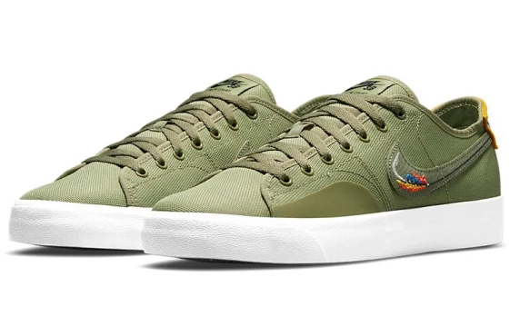 Кроссовки Nike Sb Blazer Court Daan Van Der Linden Dusty Olive CZ5605-300