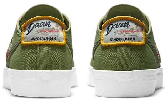 Кроссовки Nike Sb Blazer Court Daan Van Der Linden Dusty Olive CZ5605-300