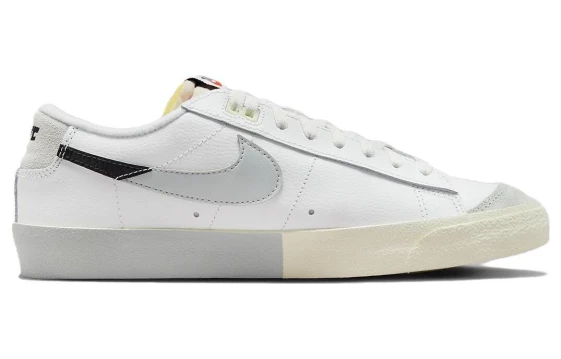 Кроссовки Nike Blazer Low 77 'Summit White Black Light Silver' DZ2544-100