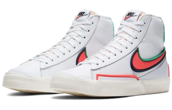 Кроссовки Nike Blazer Mid 77 Infinite White Crimson Women's DC1746-103