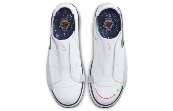 Кроссовки Nike Blazer Low Slip Planet Of Hoops CW2619-141