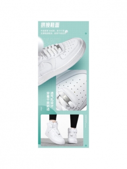 Кроссовки и кеды Nike Air Force 1 High LE Triple White GS DH2943-111