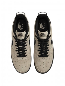 Кроссовки Nike Air Force 1 Anti-Slip Wear-Resistant Low-Top Skateboard Shoes Unisex Brown HV6526-200