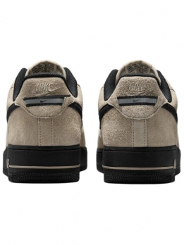 Кроссовки Nike Air Force 1 Anti-Slip Wear-Resistant Low-Top Skateboard Shoes Unisex Brown HV6526-200