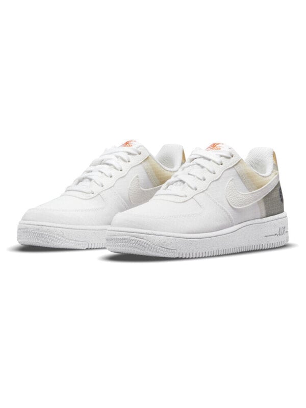 Кроссовки и кеды Nike Air Force 1 Crater 'Move To Zero - White Orange' GS DH4339-100