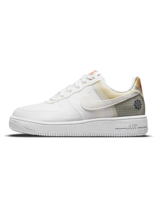 Кроссовки и кеды Nike Air Force 1 Crater 'Move To Zero - White Orange' GS DH4339-100
