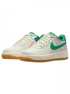Кроссовки и кеды Nike Air Force 1 Low LV8 3 Heel Stitch Sail Stadium Green GS FJ7540-100