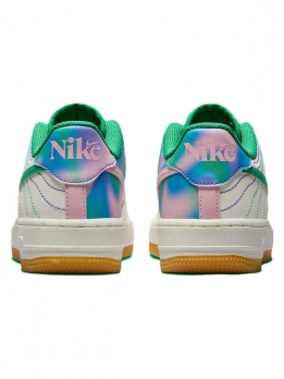 Кроссовки и кеды Nike Air Force 1 Low LV8 3 Heel Stitch Sail Stadium Green GS FJ7540-100