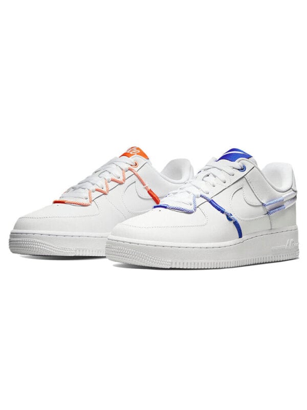 Кроссовки Nike Air Force 1 Low '07 Lx White Orange Blue Women's DH4408-100