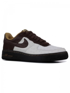 Кроссовки Nike Air Force 1 Cushioning Wear Resistant Low Top Skateboard Shoes Unisex Brown 312945-112