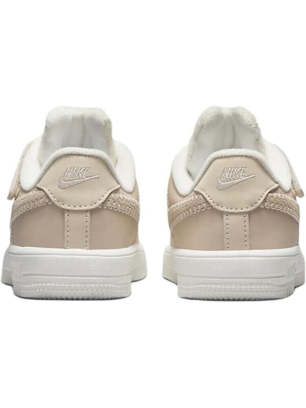 Кроссовки и кеды Nike Air Force 1 Anti-Slip Wear-Resistant Low-Top Kids' Skateboarding Shoes Ecru Kids' FZ4514-100