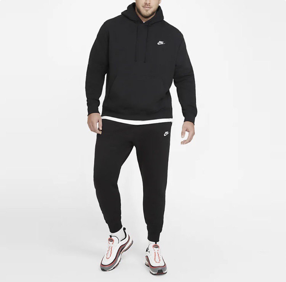 Мужское худи Nike Sportswear Club Fleece (BV2655-010)