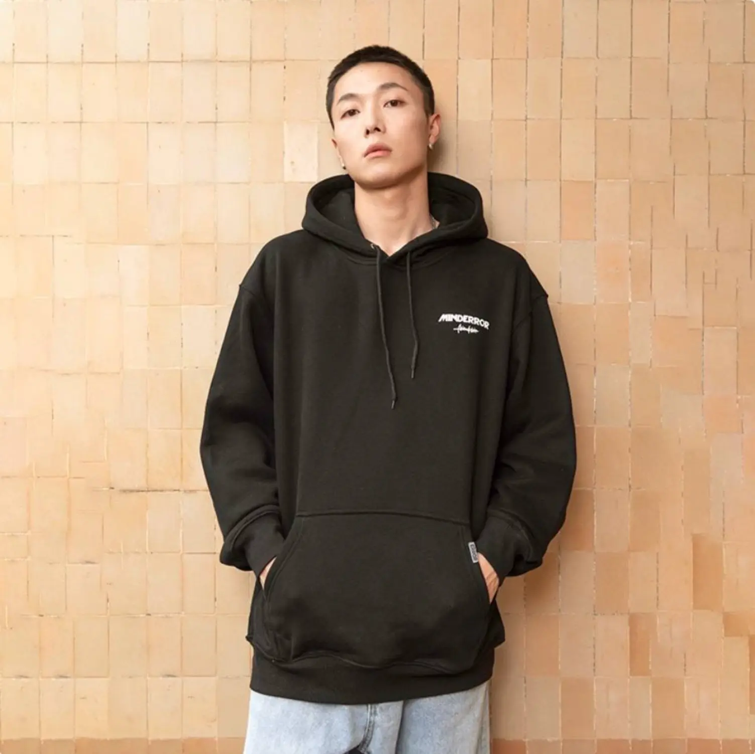 MIND ERROR Basic Hoodie (ME21FWTOP115-1)