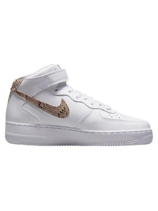 Кроссовки Nike Air Force 1 '07 Mid White Snake Swoosh Women's DD9625-101