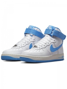 Кроссовки Nike Air Force 1 High Og Qs University Blue Women's DX3805-100