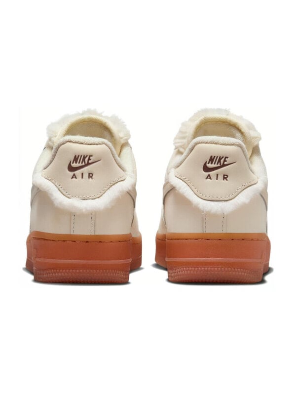 Кроссовки Nike Air Force 1 Sail Gum Faux Fur Women's FV3701-119