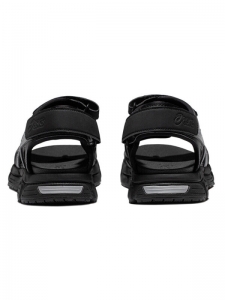 Asics Kahana Sd Outdoor Sports Unisex Sandals 'Black Silver' 1203A130-002