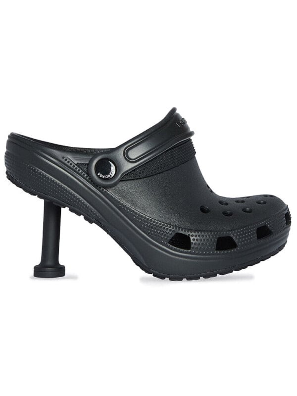 Balenciaga X Crocs Madame 80MM Black Women's 677390W1S8E1000