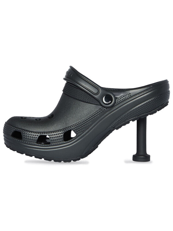 Balenciaga X Crocs Madame 80MM Black Women's 677390W1S8E1000