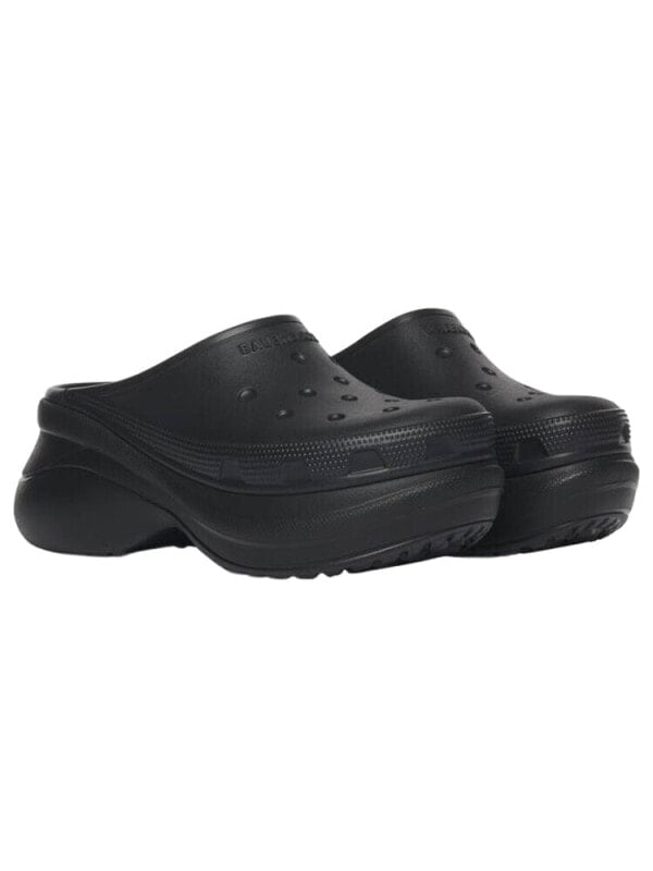 Balenciaga Crocs Mule In 'Black' Women's 720762W1S8E1000