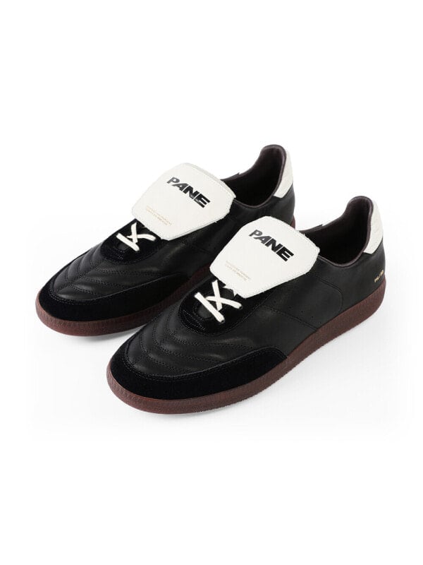 PANE Lagerby Collection RAVEN Anti Slip Wear Resistant Low Top Skateboard Shoes Unisex Black PN5153BLK20B