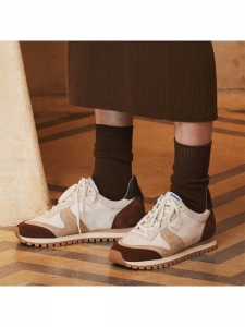 PANE Journey Collection-DESERT CAFE Slip-Resistant Low-Top Casual Shoes Unisex Mocha PN5098BRN20B