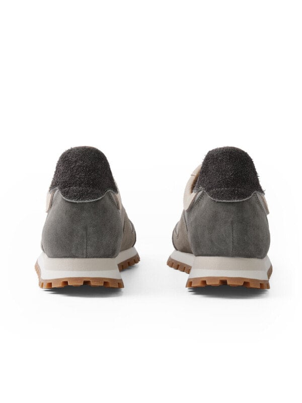 PANE Pace Nostalgia Model FARGO Abrasion Resistant Low Top Casual Shoes Unisex Gray PN5101GRY20B